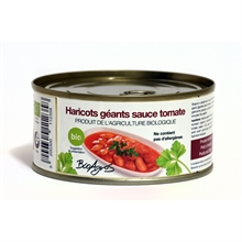 Haricots géants à la sauce tomate BIO